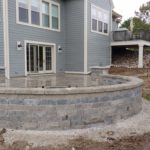 brick backyard patio