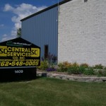 Central Service Building Sign
